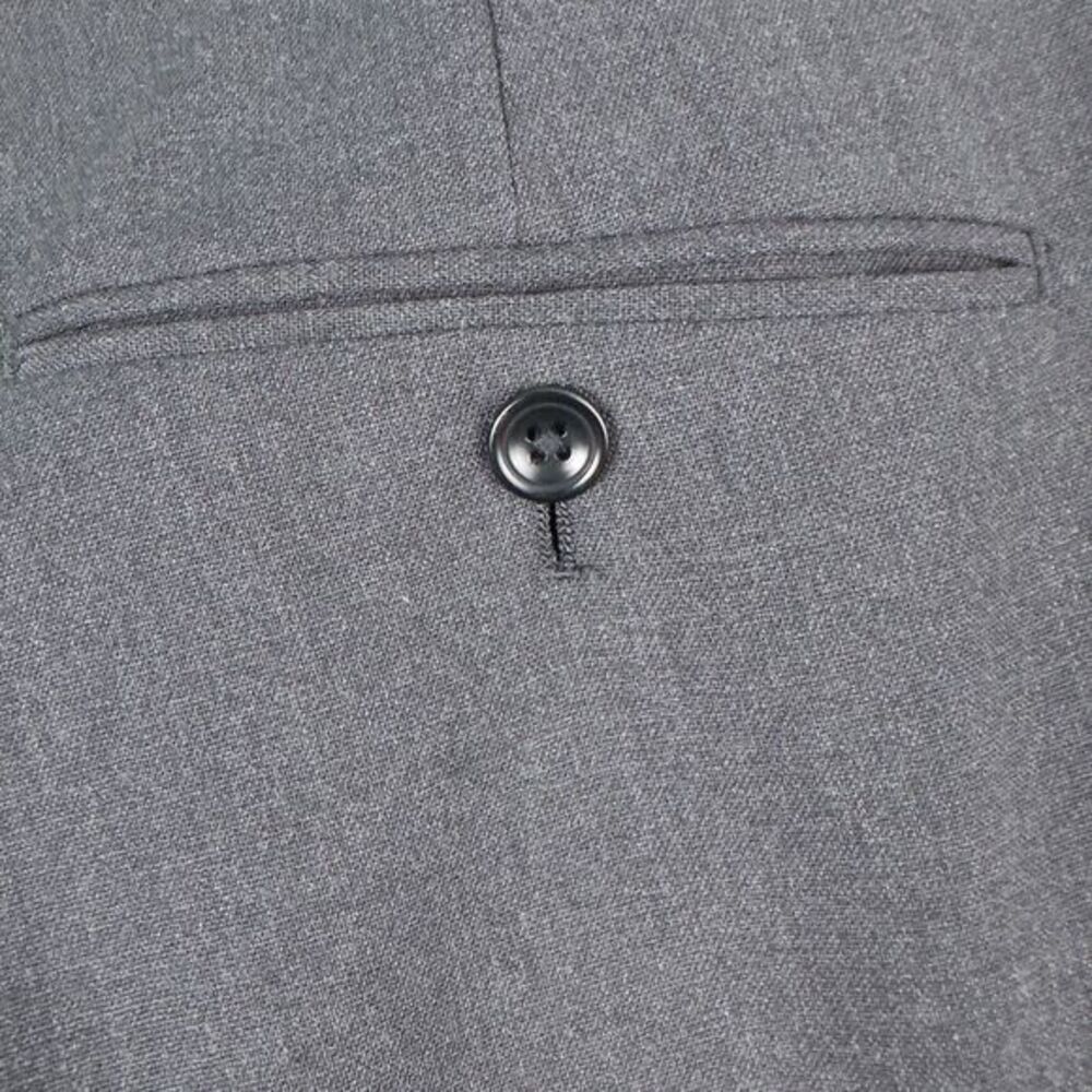 Charles Tyrwhitt Mens Ultimate Performance Suit Pants Charcoal Slim 38W x 29.75L - Picture 12 of 16